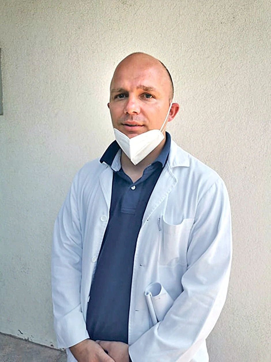 Epidemiolog KC Niš dr Nikola Milenković