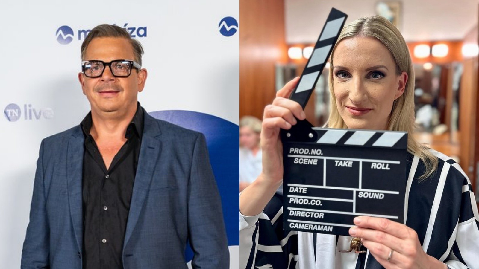 Dlhoroční kamaráti a kolegovia Dano Dangl a Adela Vinczeová.