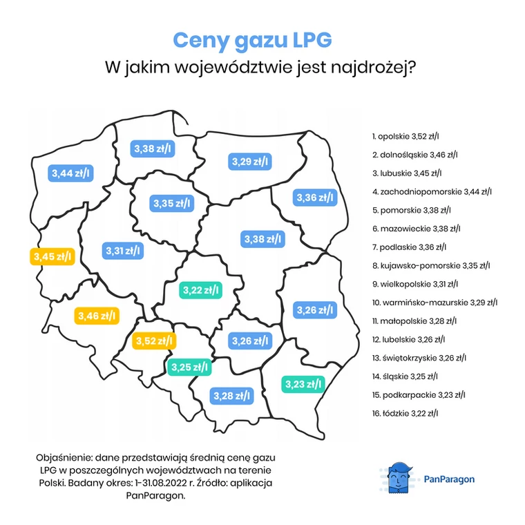 Ceny paliw w Polsce. Najtańsze i najdroższe województwa