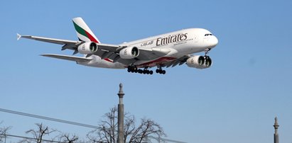 Kolosalny Airbus A380 wylądował na lotnisku Chopina w Warszawie