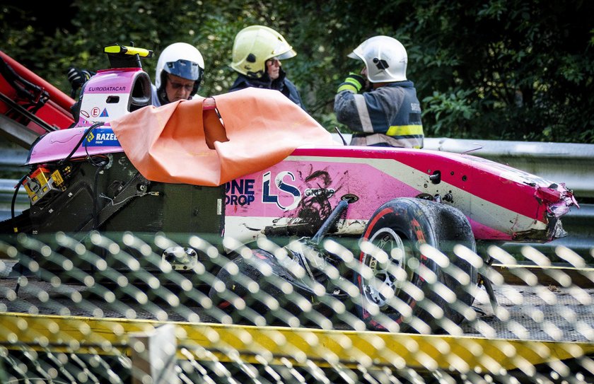 Tragedia podczas wyścigów formuły