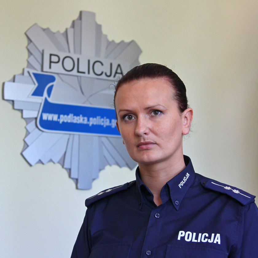 Przedstawicielka biura prasowego policji