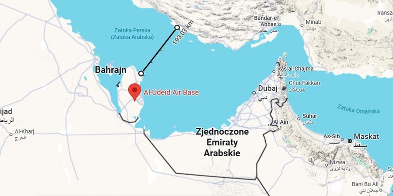 Zatoka Perska i Cieśnina Ormuz