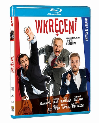 "Wkręceni" - okładka Blu-ray