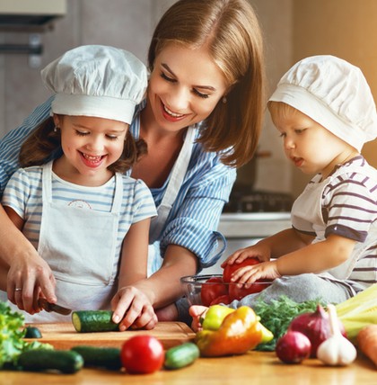 Kochen mit Kindern