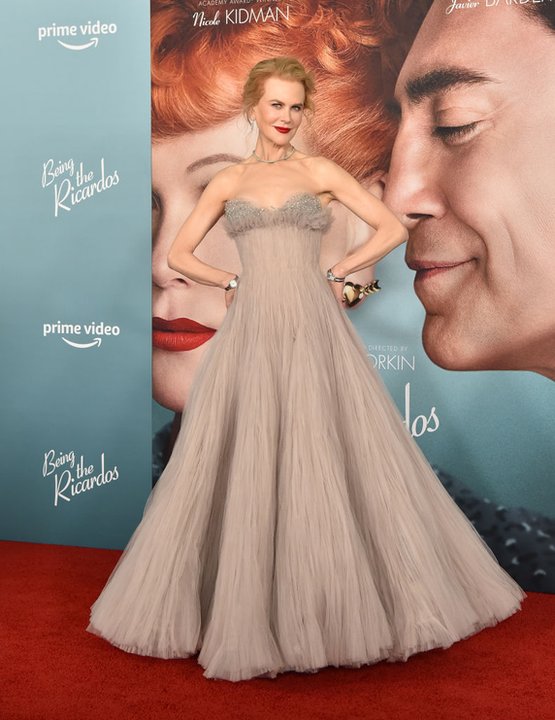 Nicole Kidman na premierze filmu "Being The Ricardos"