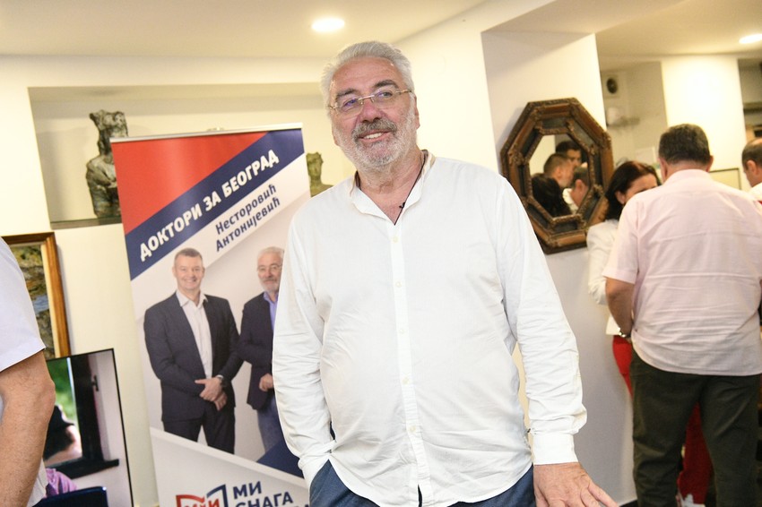 U izborni štab stigao i Branislav Nestorović