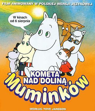 Kometa nad Doliną Muminków - plakat