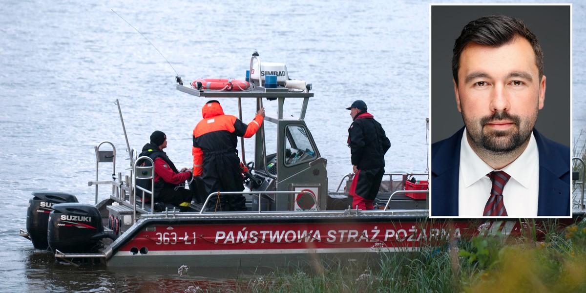 Spełnił się najgorszy scenariusz. Starosta płocki Mariusz Bieniek nie żyje. To jego ciało wyłowiono z Wisły