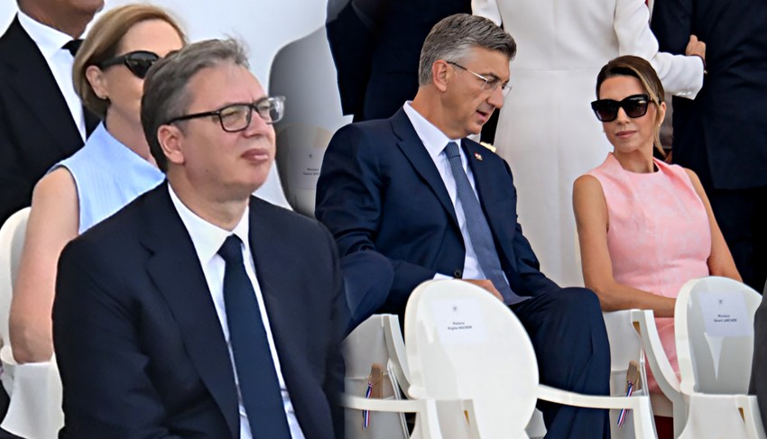 Vučić i Andrej Plenković
