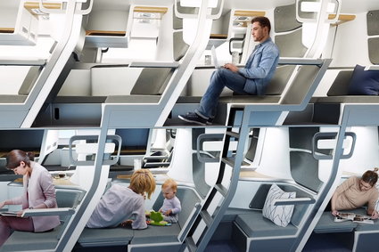 Dwupiętrowe fotele w samolotach. To może być rewolucja w lataniu klasą ekonomiczną
