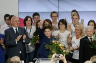 Joachim Brudziński, Beata Szydło, Jarosław Kaczyński