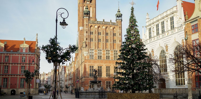 Gdańsk szykuje się do świąt. Będą iluminacje, choinki i jarmark inny niż wszystkie. „Zachęcamy do bezpiecznych spacerów”