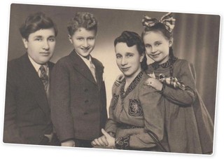 Rodzina Wysockich, ok 1944 r.