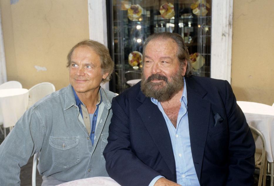 Terence Hill és Bud Spencer ezek szerint nem csak jó barátok, de rokonok is? Fotó: Northfoto