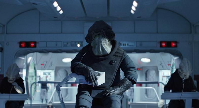 Admiral Raddus in Rogue One: A Star Wars Story.