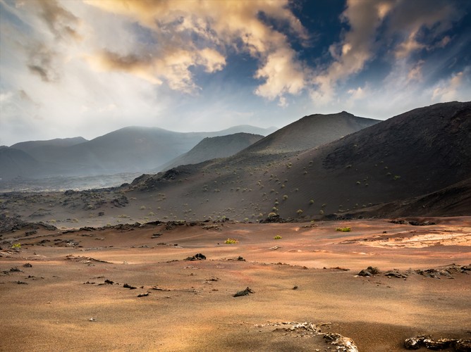 Park Narodowy Timanfaya, Lanzarote, Wyspy Kanaryjskie