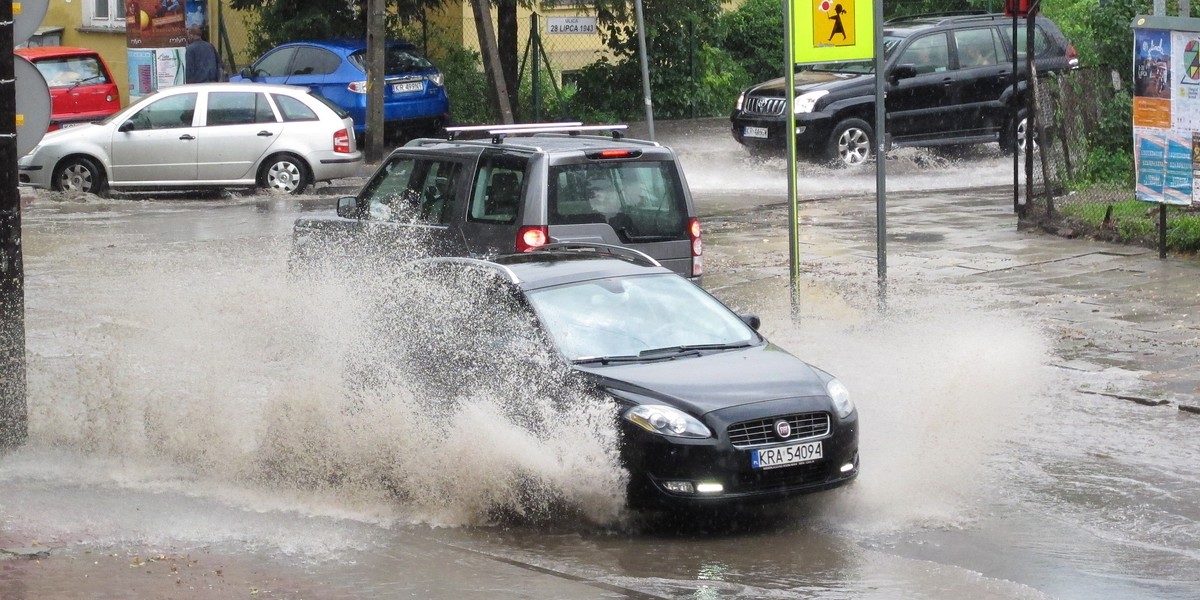 Nad Małopolską przejdą nawałnice