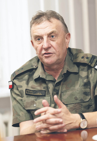 ppłk Grzegorz Marcińczak, szef Wojskowego Centrum Rekrutacji Warszawa-Śródmieście
