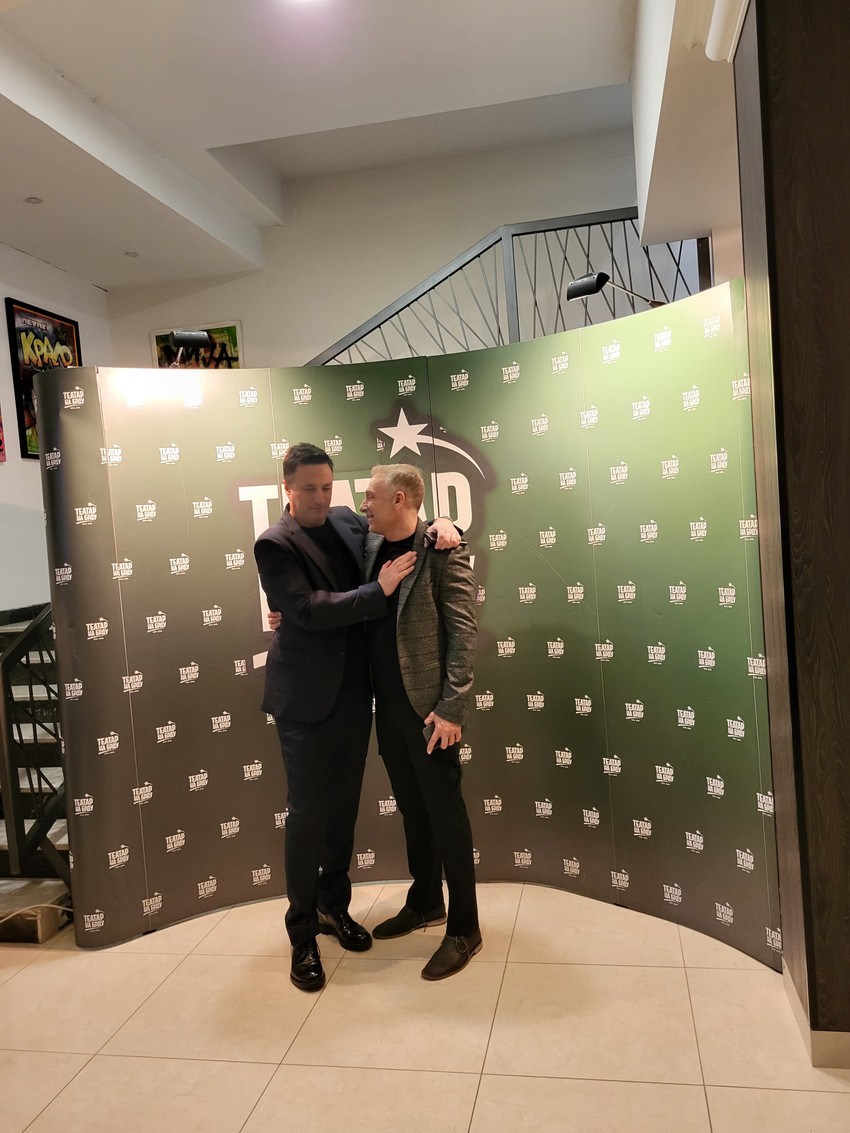 Premijera predstave - Andrija Milošević, Milan Kalinić