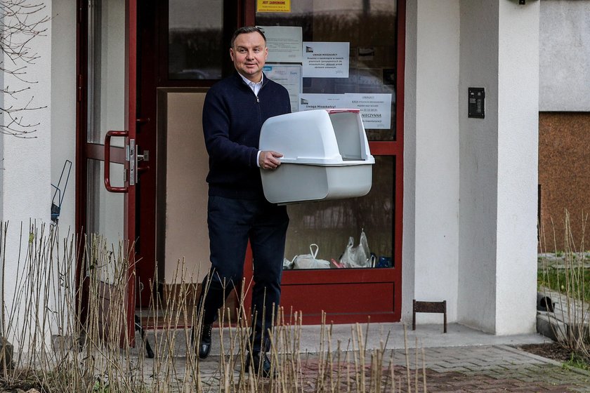 Andrzej Duda z rodziną wyjechali na święta