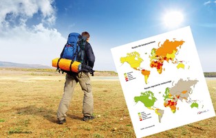 Dokąd nie jechać na wakacje w 2024 r.? Powstała czarna lista państw [MAPA]