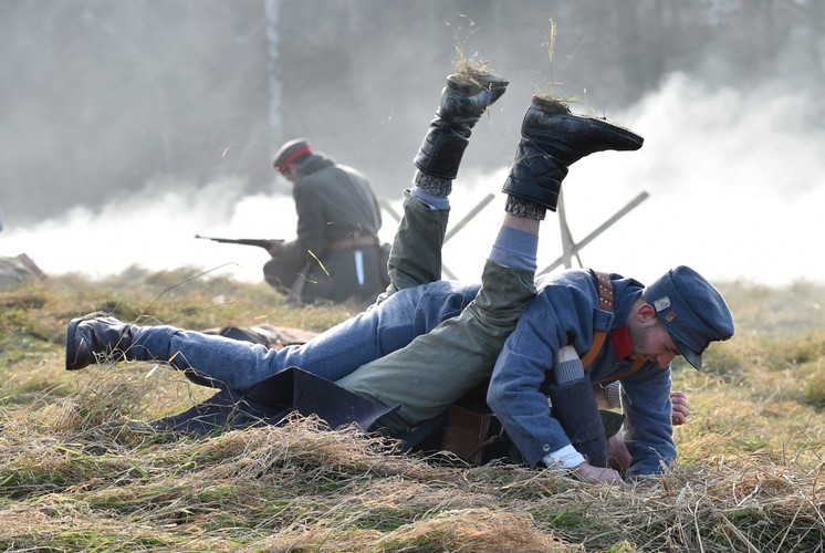 Rekonstrukcja bitwy pod Limanową z 1914 roku