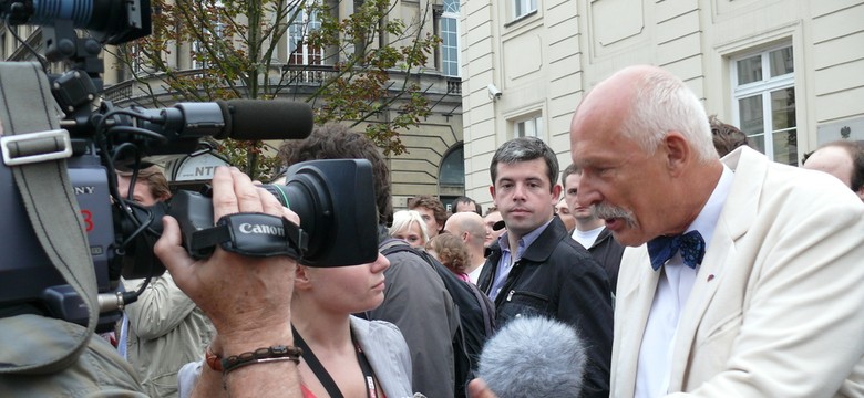 Korwin-Mikke o kopalniach: Planują zamknąć zaraz po wyborach