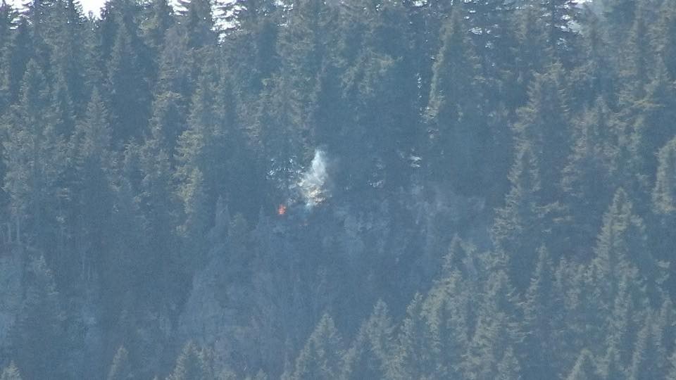 Požiar vypukol v neprístupnom teréne v 5. stupni ochrany prírody v katastri obce Hriňová.