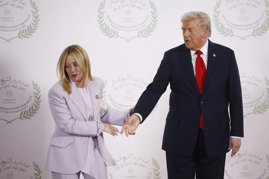 Đorđa Meloni i Donald Tramp