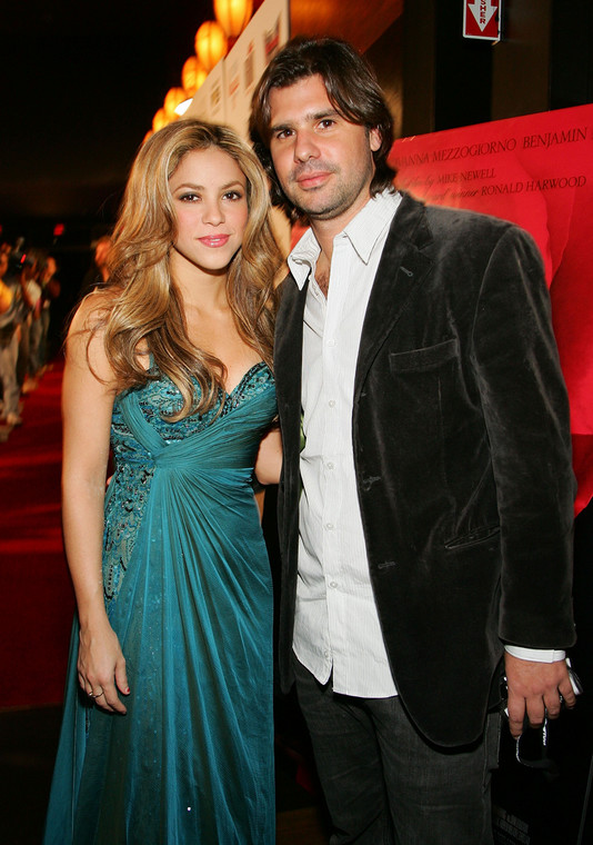 Shakira i Antonio de la Rua w 2007 r.