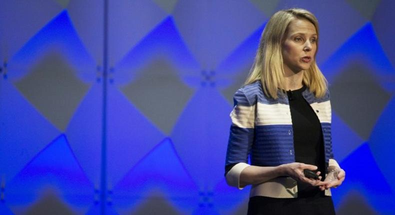 Yahoo CEO Marissa Mayer, seen at a 2016 developer conference, brought a star quality but was unable to save the troubled internet company, whose core assets will be transferred to Verizon in a deal set to close Tuesday