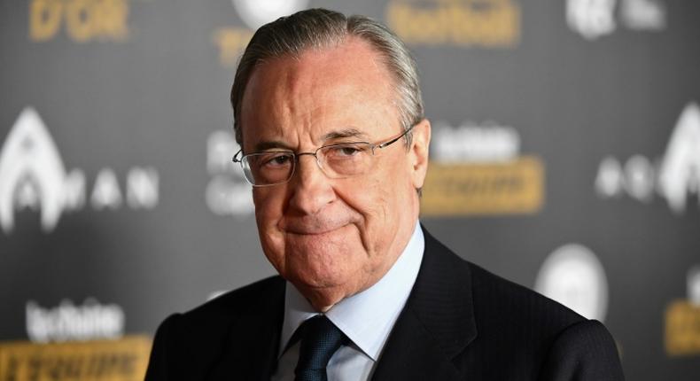 Florentino Perez, chairman of the new European Super League