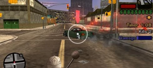 Screen z gry "GTA: Liberty City Stories"