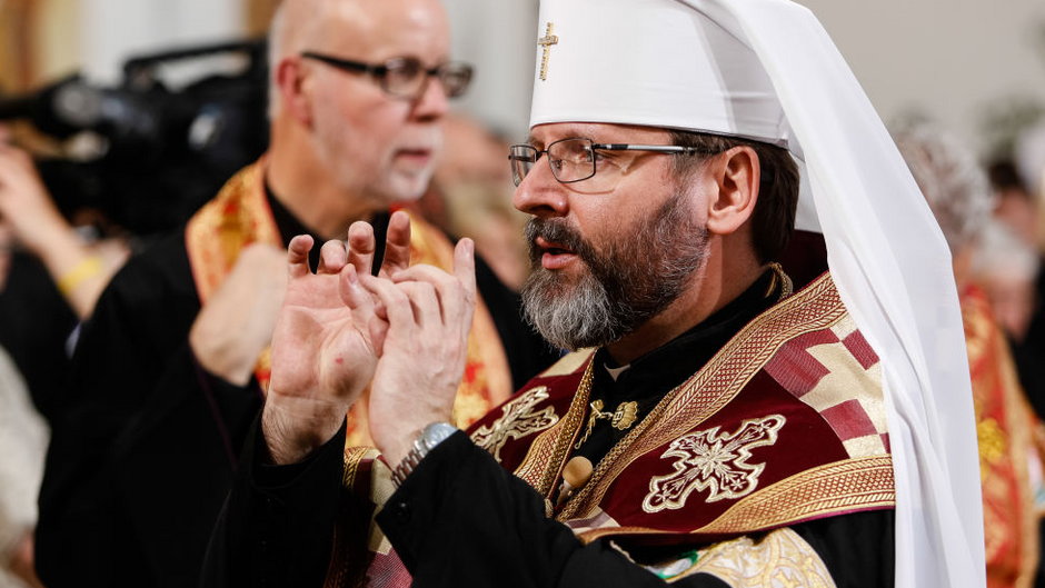  Arcybiskup większy kijowsko-halicki Swiatosław Szewczuk, zdjęcie z 2017 r.