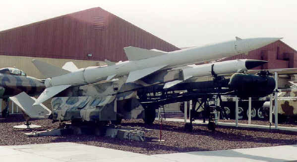 Wyrzutnia rakiet systemu S-75 Dwina