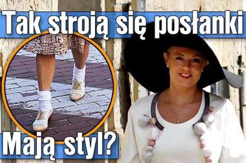 Tak stroją się posłanki! Mają styl?