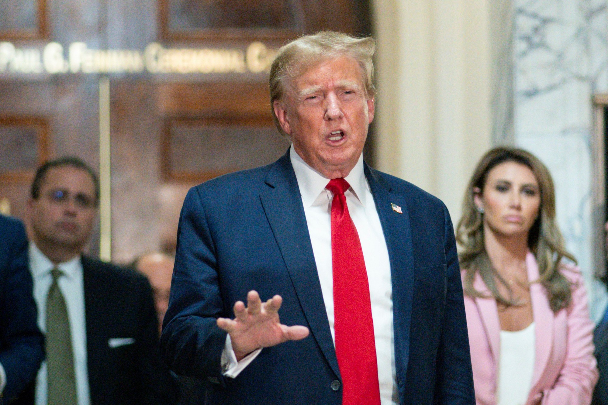 Bývalý prezident Donald Trump.