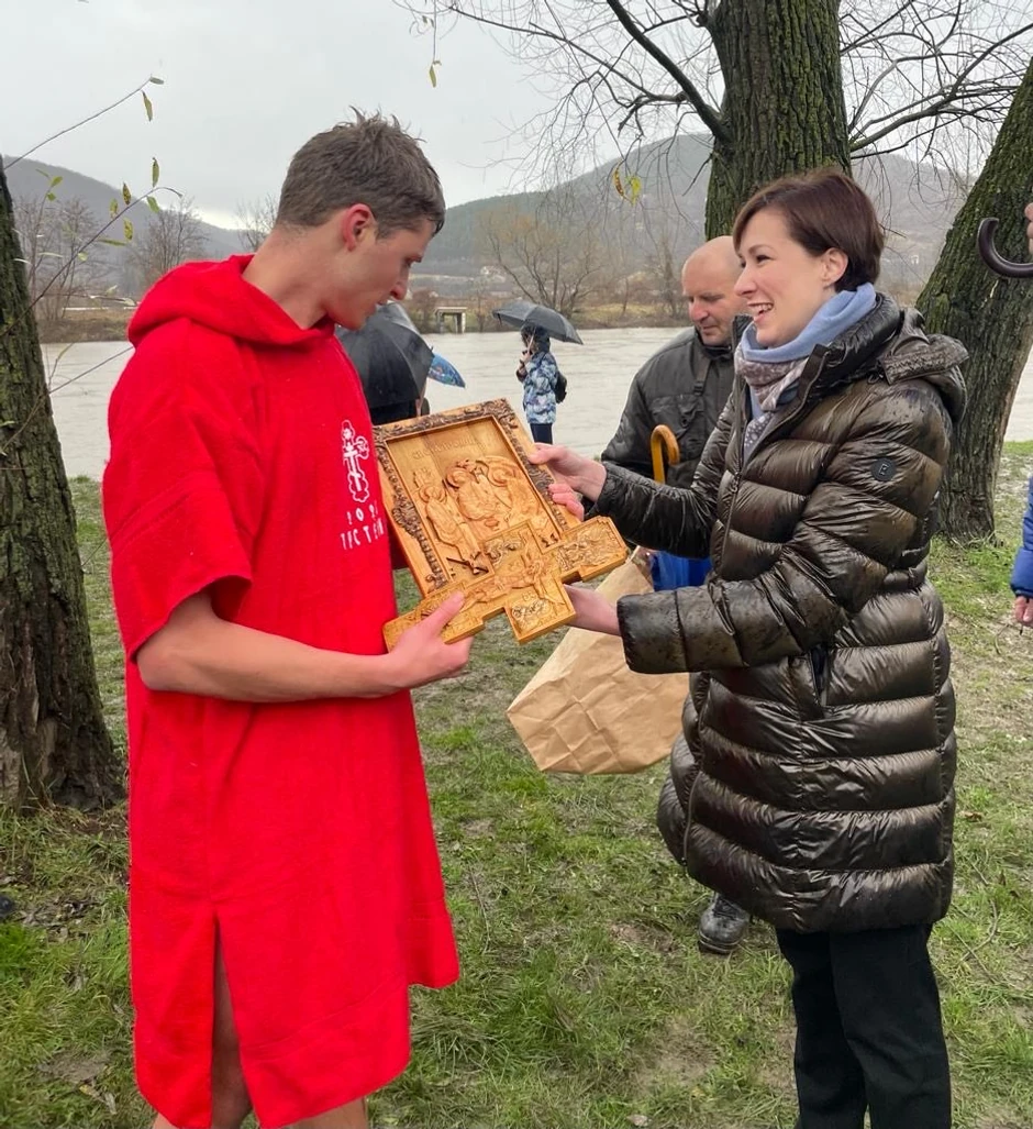 Plivanje za Časni krst u Trsteniku