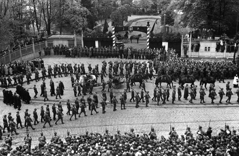 POGRZEB JÓZEFA PIŁSUDSKIEGO