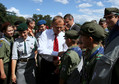 Premier Donald Tusk był gościem zlotu harcerzy, fot. Staszek Rozpędzik/PAP