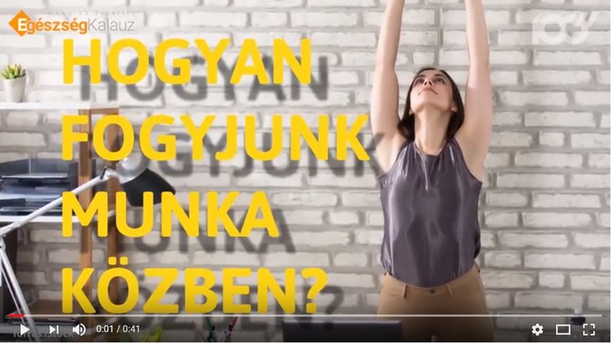 Hogyan fogyjunk munka közben?