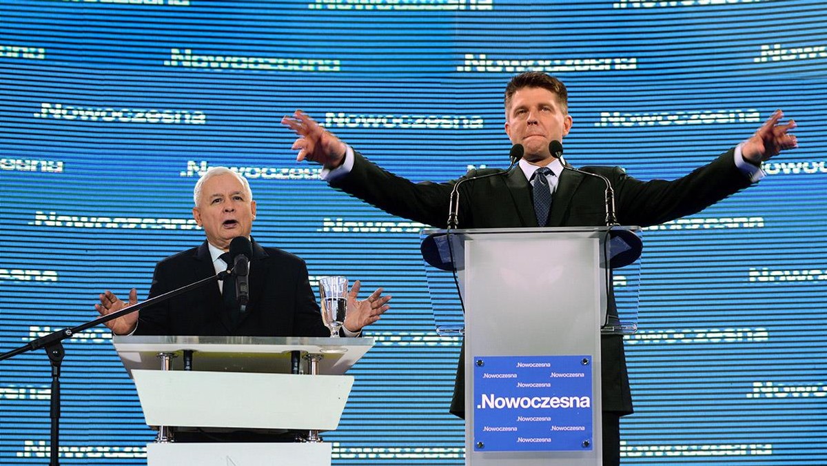 petru, kaczyński, nowoczesna, sondaż