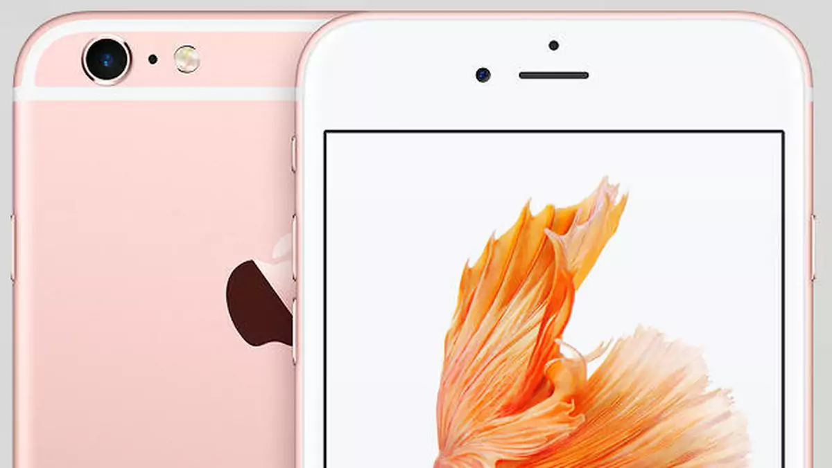 Fani Apple rozchwytują iPhone'a 6s w kolorze różowego złota