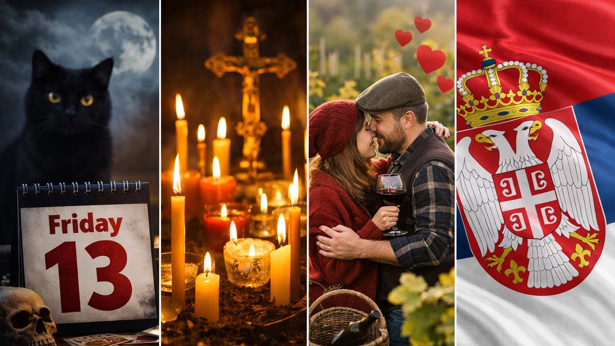 Vikend Petak 13, Zadusnice, Dan zaljubljenih i Sretenje