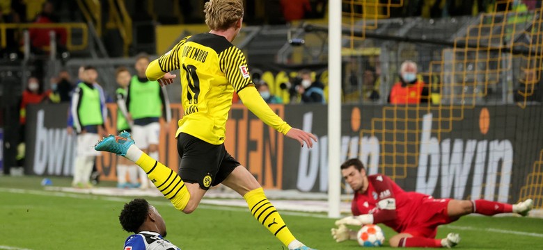 Borussia Dortmund zmniejszyła stratę do Bayernu Monachium