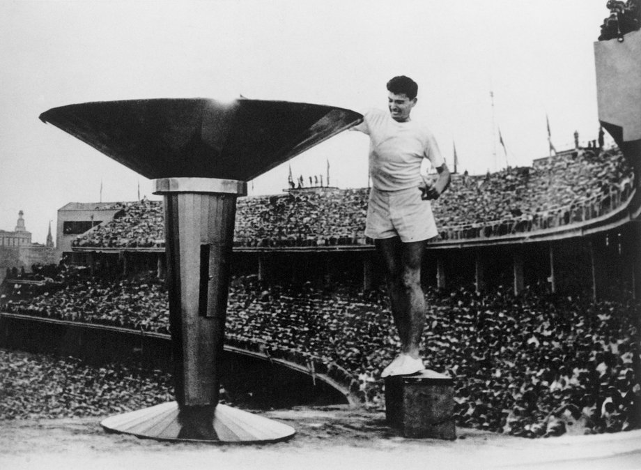 1956 rok, Melbourne: Ceremonia otwarcia 17. igrzysk olimpijskich