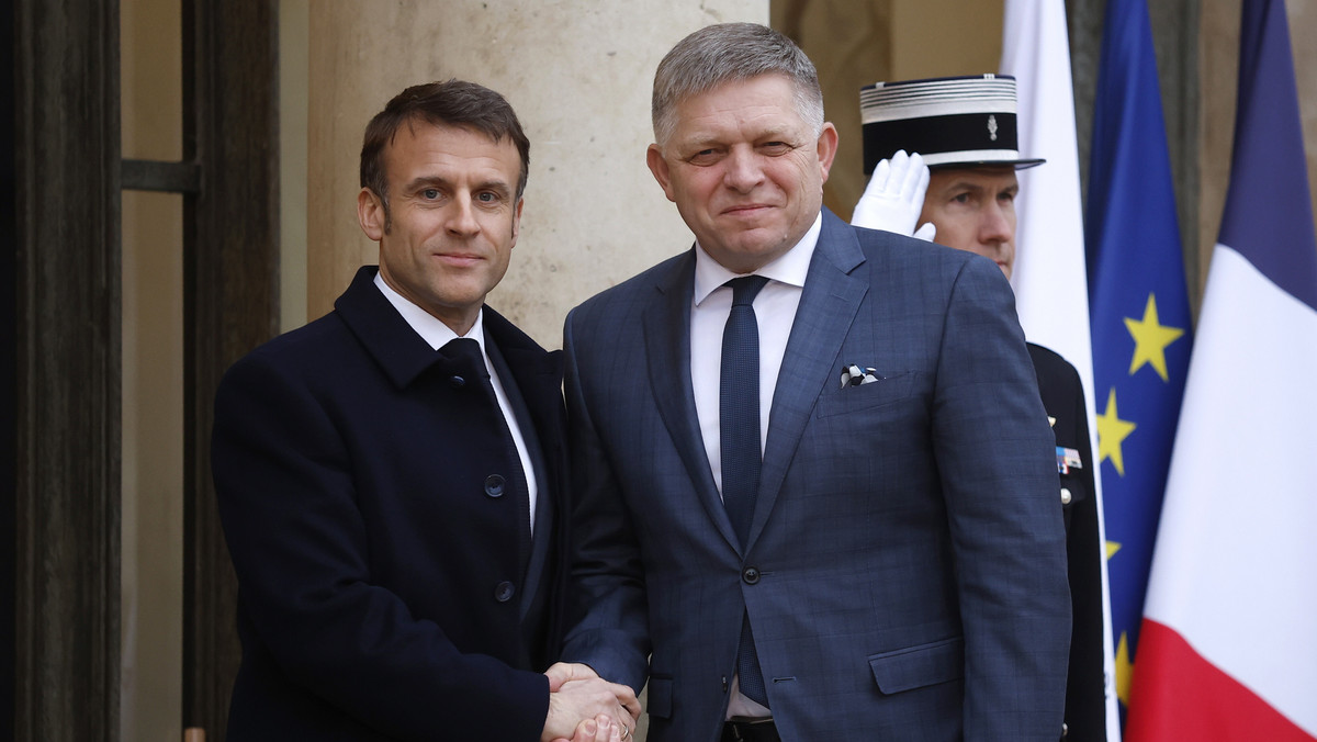 Premier Słowacji komentuje spotkanie w Paryżu. "Nie wyślemy wojsk do Ukrainy"