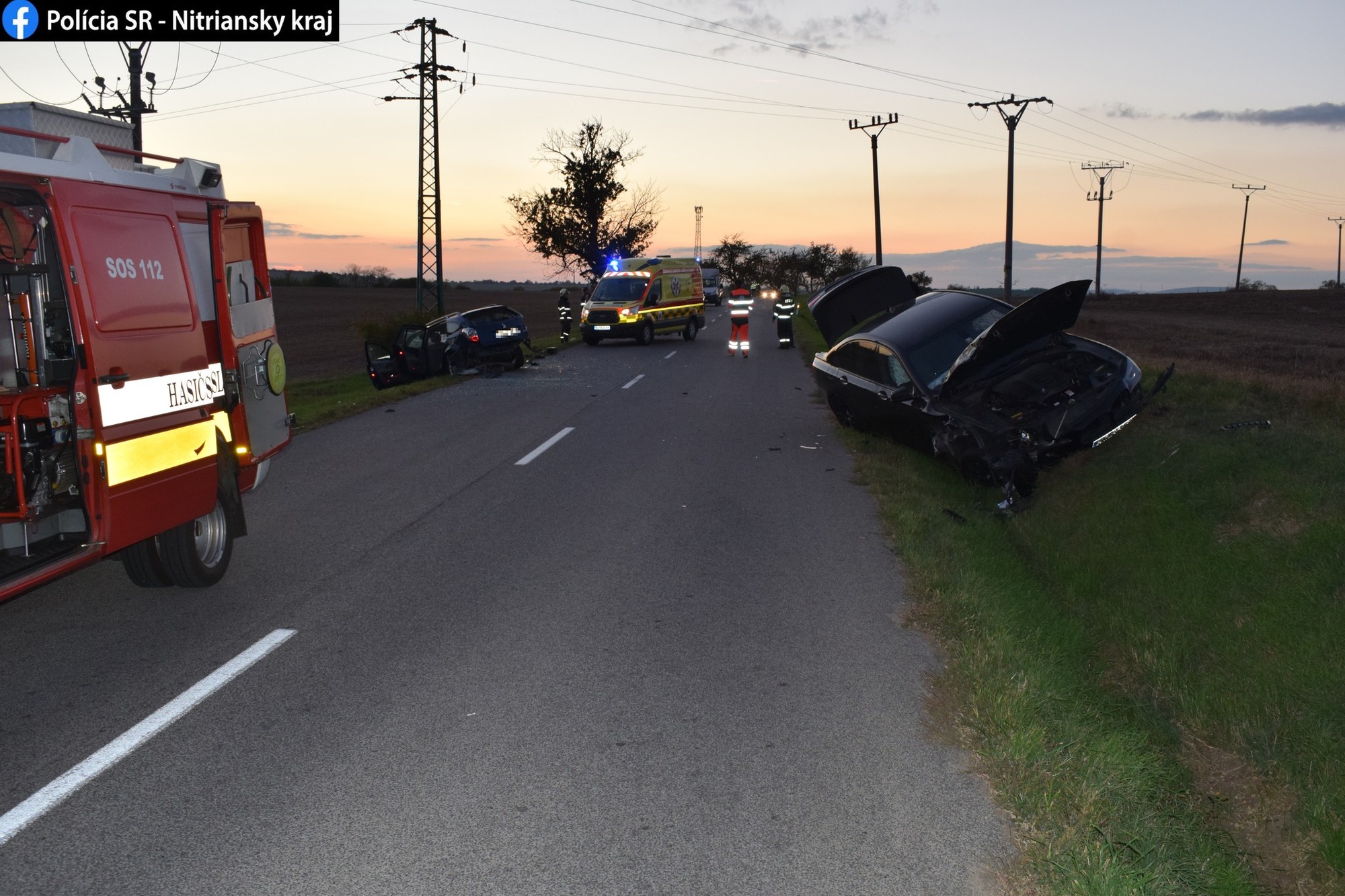 Pri dopravnej nehode v Leviciach sa ťažko zranil trojročný chlapec.