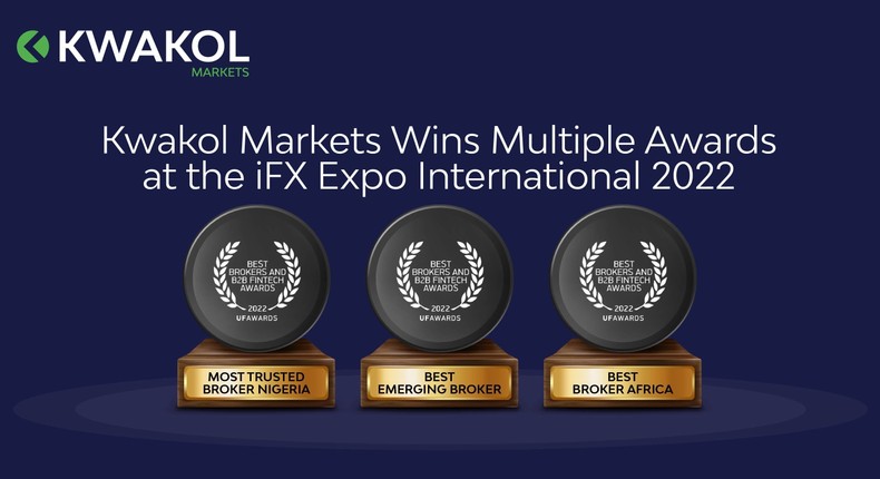 Kwakol Markets wins multiple awards at the iFX Expo International 2022